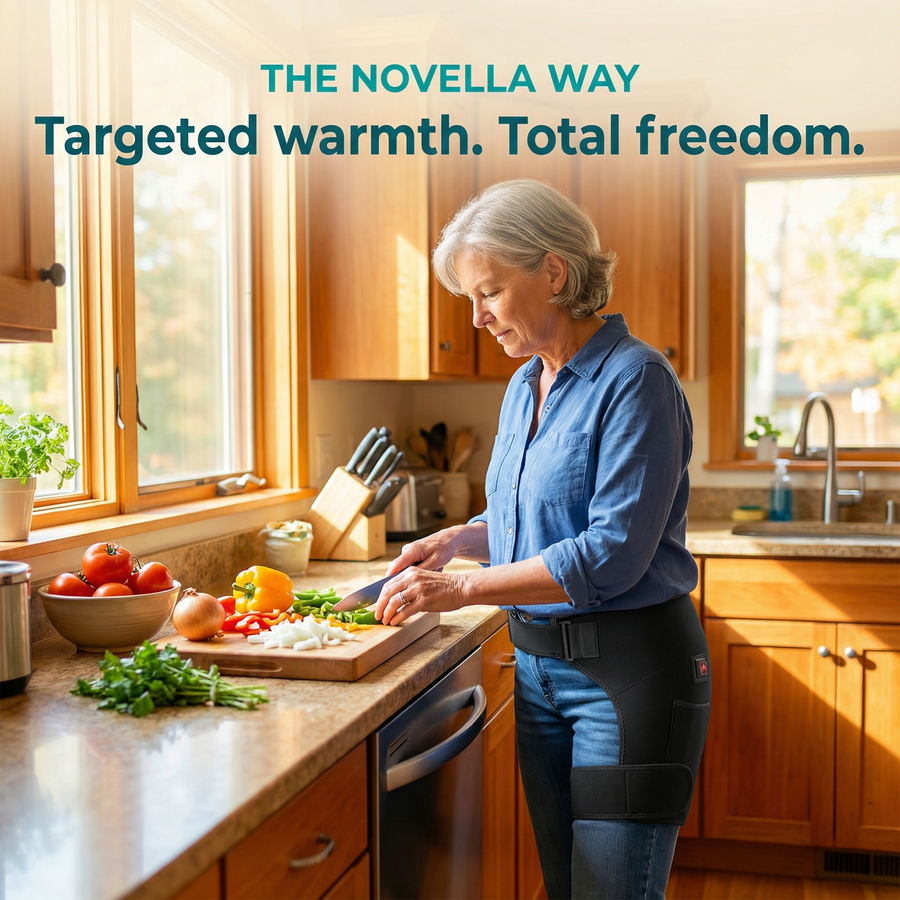 Mobilitee™ Hip Brace - Targeted Heat That Moves With You