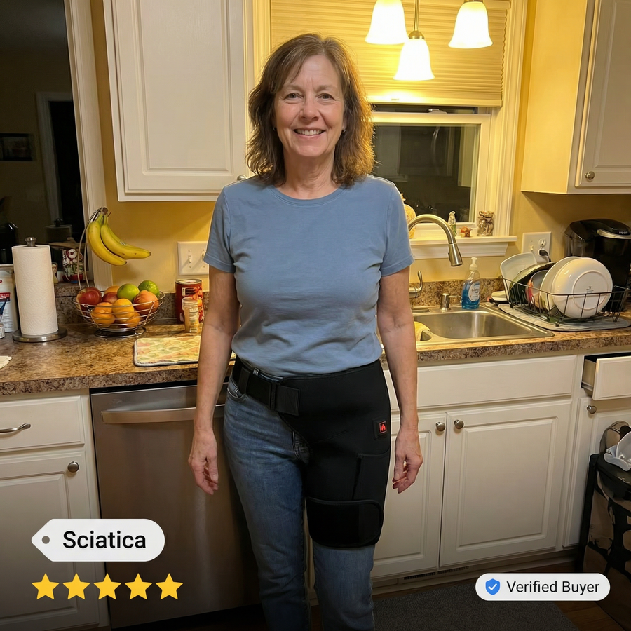 Mobilitee™ Hip Brace - Targeted Heat That Moves With You
