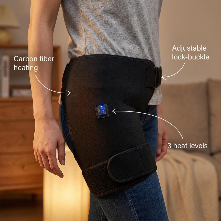 Mobilitee™ Hip Brace - Targeted Heat That Moves With You
