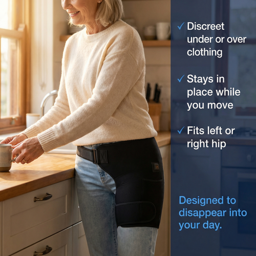 Mobilitee™ Hip Brace - Targeted Heat That Moves With You