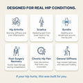 Mobilitee™ Hip Brace - Targeted Heat That Moves With You
